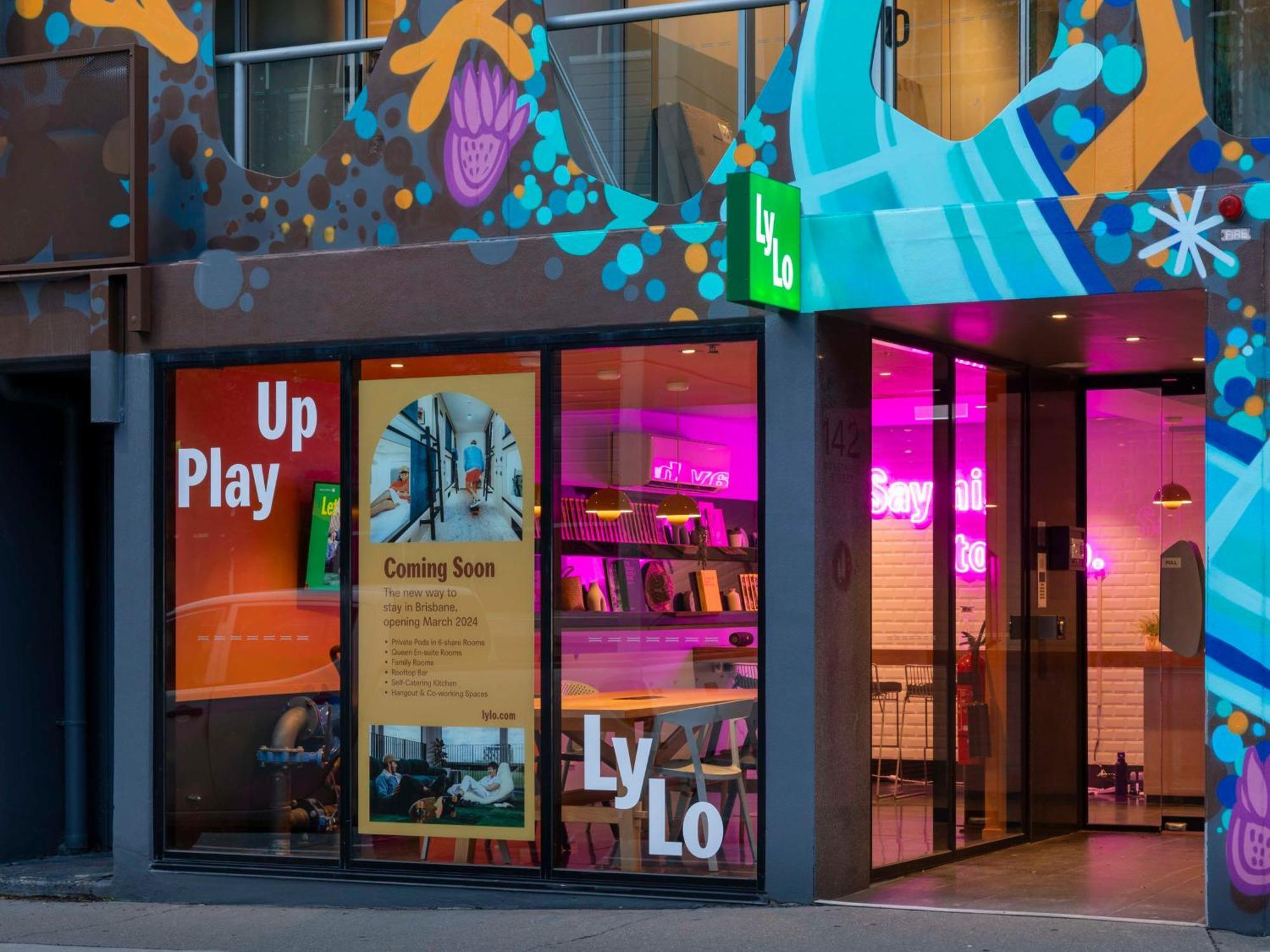Lylo Brisbane Vandrarhem Exteriör bild